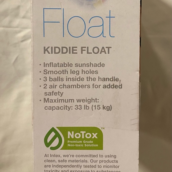 🎉HP🎉NEW INTEX Float Kiddie Baby Inflatable Swimming Pool Tube Raft No Toxic - Picture 3 of 5